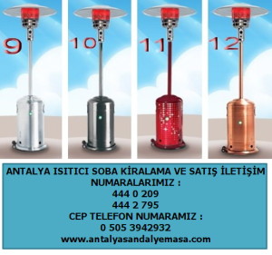 antalya kaliteli ısıtıcı kiralama