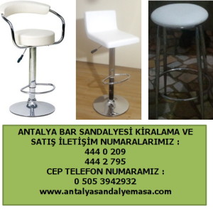 antalya ucuz bar sandalyesi kiralama