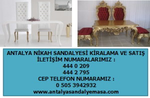 antalya ucuz nikah sandalyesi