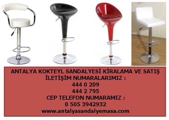 kaliteli kokteyl sandalyesi kiralama antalya