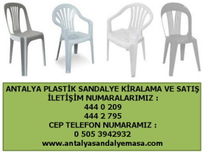 ucuz plastik sandalye kiralama